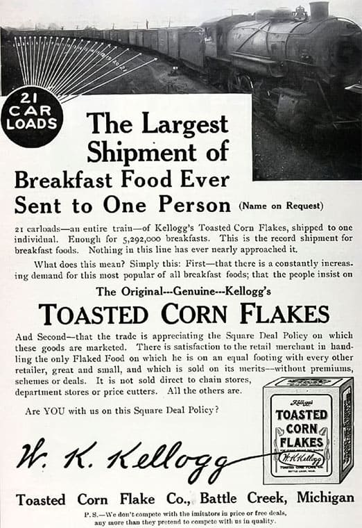 La Publicidad es para ti - Kellogg's (1909)